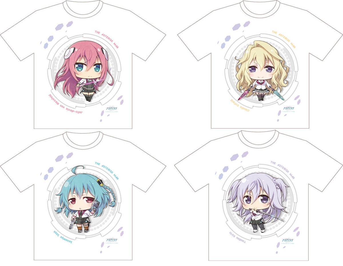 ドライメッシュTシャツ - GOODS | TVアニメ「学戦都市アスタリスク